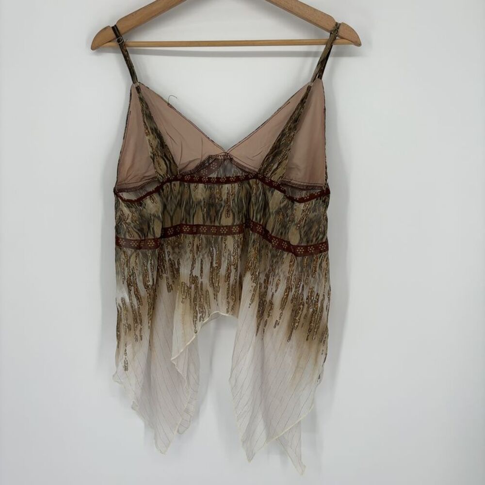MODA ME COUTURE A-Line Asymmetrical Hem Top - Picture 2 of 4